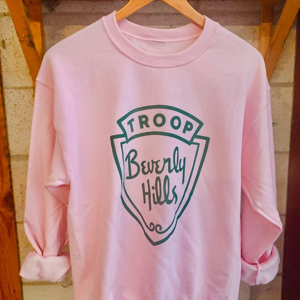 Troop Beverly Hills Sweatshirt Pink Wilderness - Picture 3 of 4